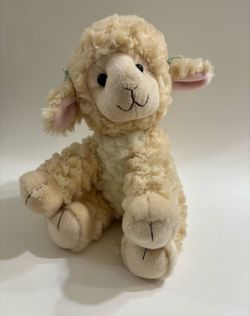 Vintage 11” Russ Lola Lamb Sheep Plush Stuffed Animal