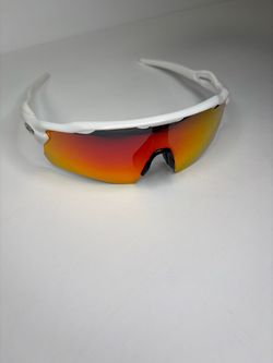 Oakley Radar EV Path Prizm Red White Frame Sunglasses Shades