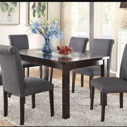 Brand New 7pc Dining Table Set