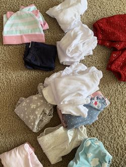 About 20 Newborn To 3 Month Onesies