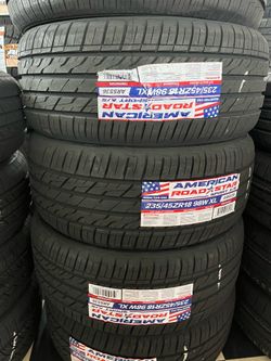 📲235/45/18 vendo set de llantas nuevas América
