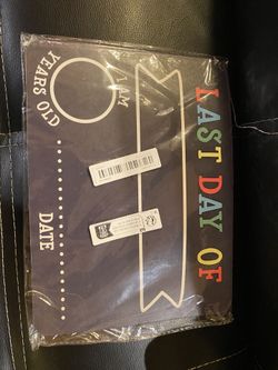 First Last Day Of School Chalkboard Signs