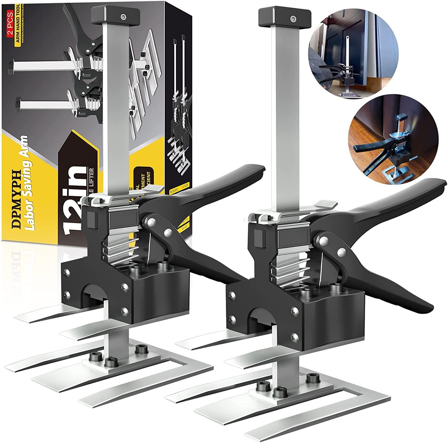 Labor Saving Arm Jack 2 Packs, 12 inch Arm Tool Lift, Drywall Lift, Hand Jack Lift Tool for Wall Tile Lift and Positioning Aid, Multi Function Cabinet,All Products : American Fashion Style Bags On Sale