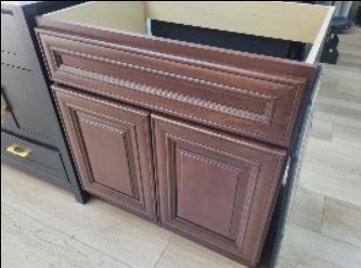 30" Single Sink Drawerless Vanity