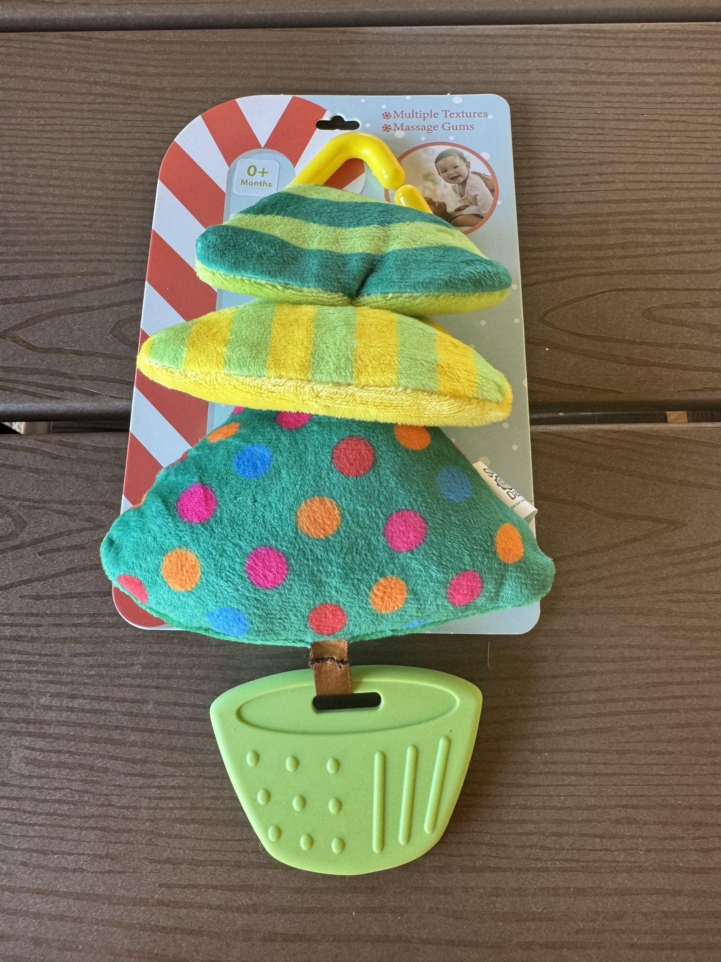 New One (1) Sunny Days Tree Chime Teeter Baby Christmas Holiday Toy