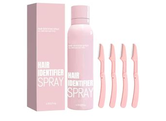 Hair Identifier Spray for Face Shaving，face hair identifier spray，Moisturizing And Skin Care Set Spray，suitable for all skin types (1 set)