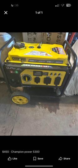 Champion power 5300