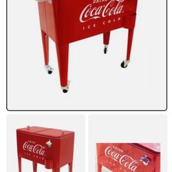 Coca-cola 60qt Stand Up Cooler 