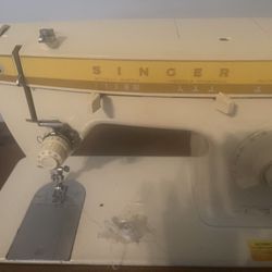 Singer Seeing Machine With Cabinet And Chair