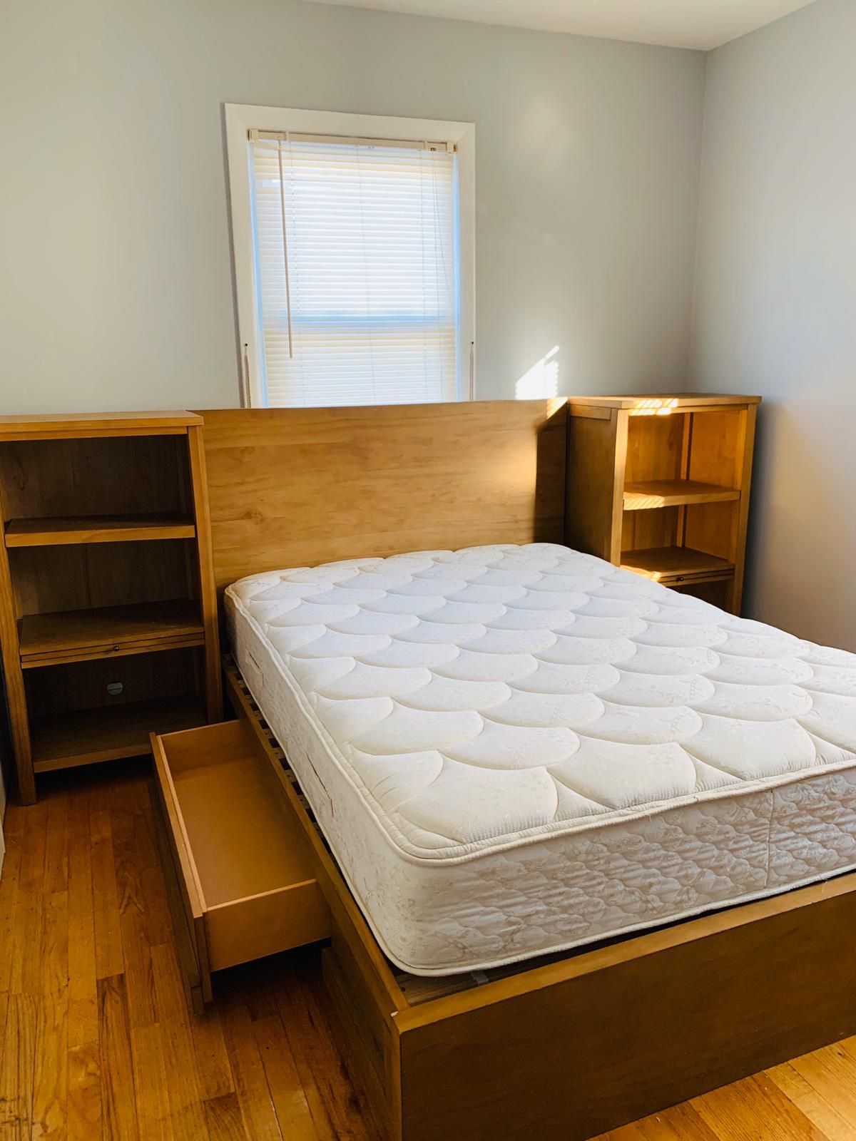 Full bedroom set with mattress