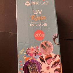 INK LAB UV Resin 200g Clear Crystal Hard Type Glue Ultraviolet Curing Epoxy Resin for DIY Jewelry Making Solar Curing UV Resin for Casting Coating