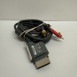Microsoft Composite AV Audio Video Cable X810973-001 For Xbox 360