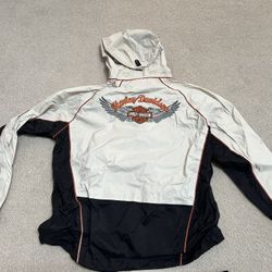 Harley Davidson 2 piece rainsuit jacket and pants waterproof