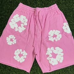 Denim Tears Pink Shorts 