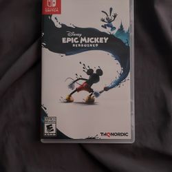 Epic Mickey Rebrushed Nintendo Switch