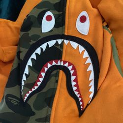 Authentic BAPE A Bathing Ape Hoody XXL