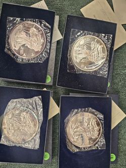 One troy pound silver eagle