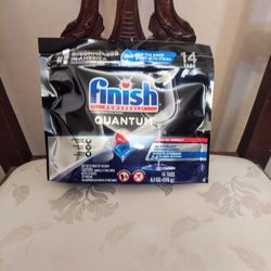 Finish Quantum Dishwasher tabs 14 count