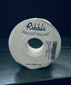 Ivory Double Faced Satin Ribbon