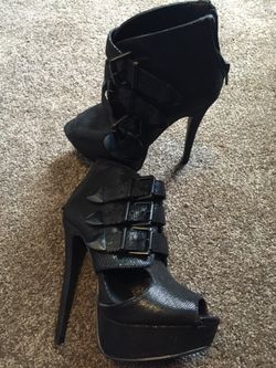 Black heels