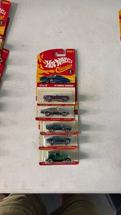 Hot wheels classics lot of 5 - Carros hot wheels lote de 5