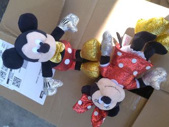 Mickey And Minnie Mouse 