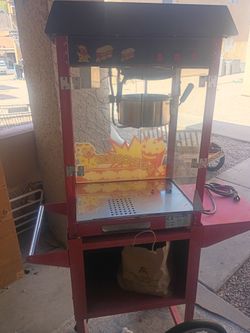 Popcorn. Machine