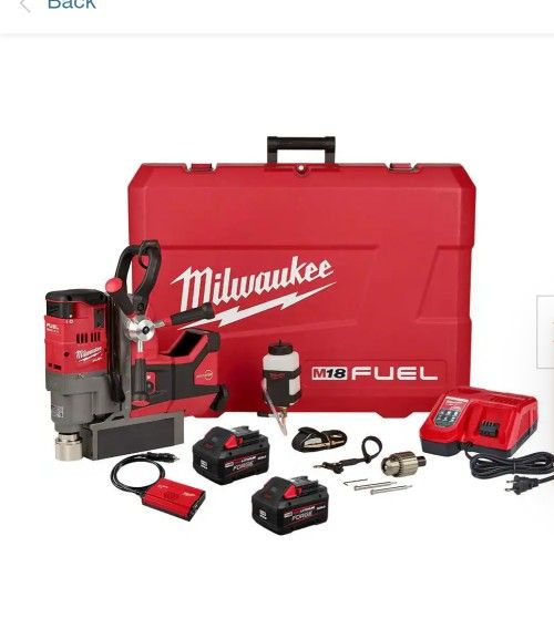 Milwaukee Battery Powered Mag Drill