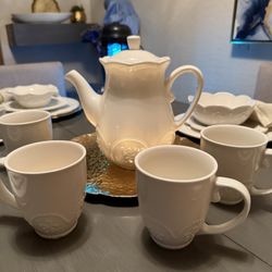 Princess House Marbella Kettle and Mug Set