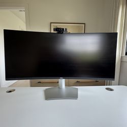 Dell Curved Monitor S3422DW - 34 Inch WQHD (3440 x 1440) Display