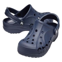 Crocs Baya kids unisex blue clogs Size 3