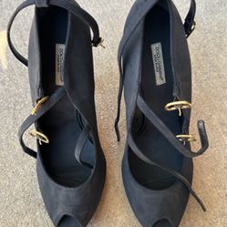 Dolce & Gabbana Black High Heels Size 9 (39.5 EUR)