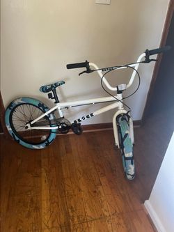 Jet Block BMX Bike Blue and White Camo