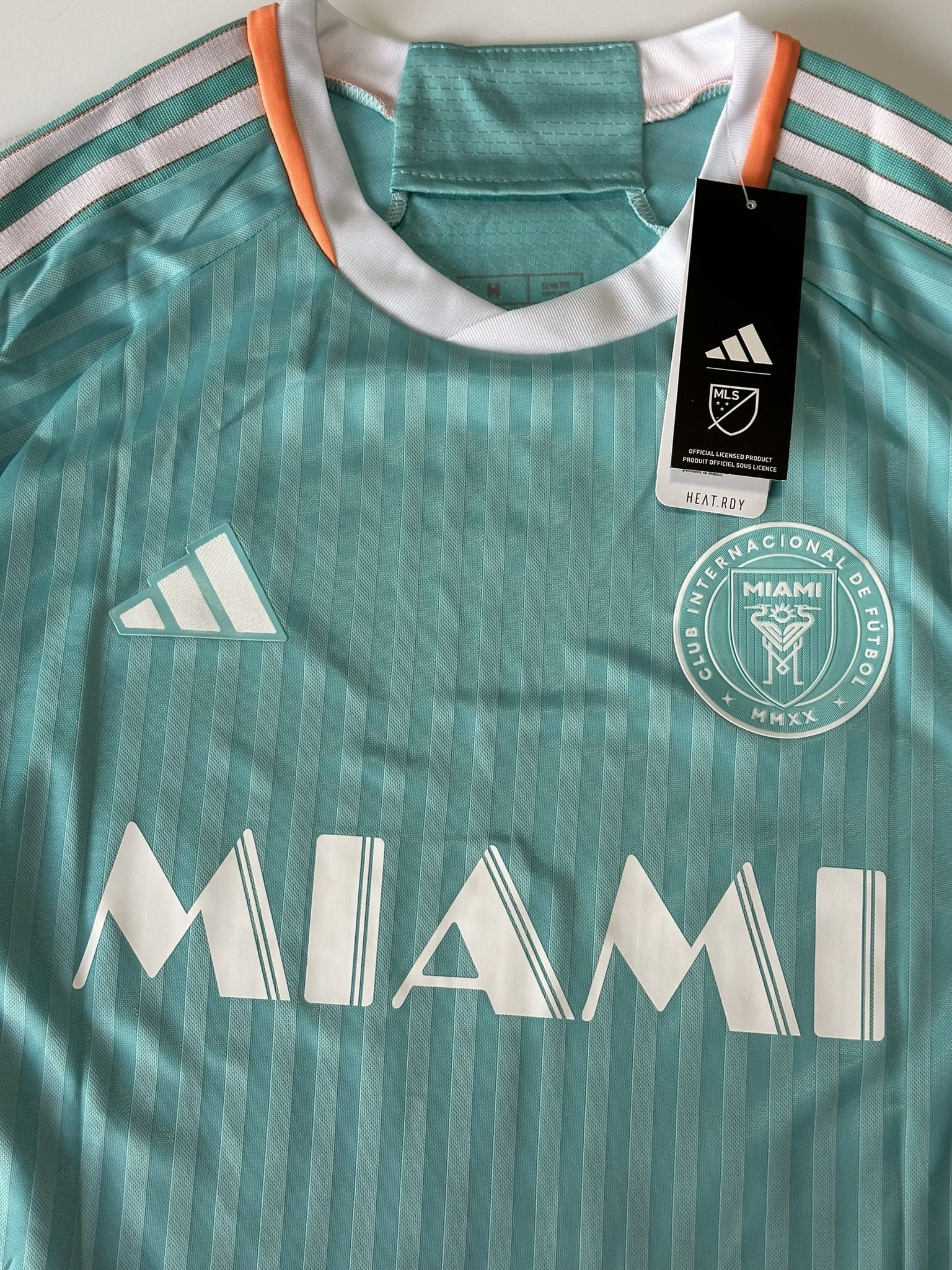 INTER DE MIAMI 2024-25. THIRD AWAY JERSEY. MESSI 10, PLAYER VERSION.