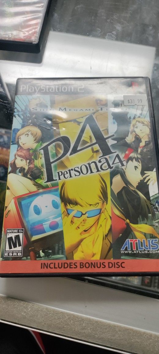 Persona 4 With Bonus Disc PS2