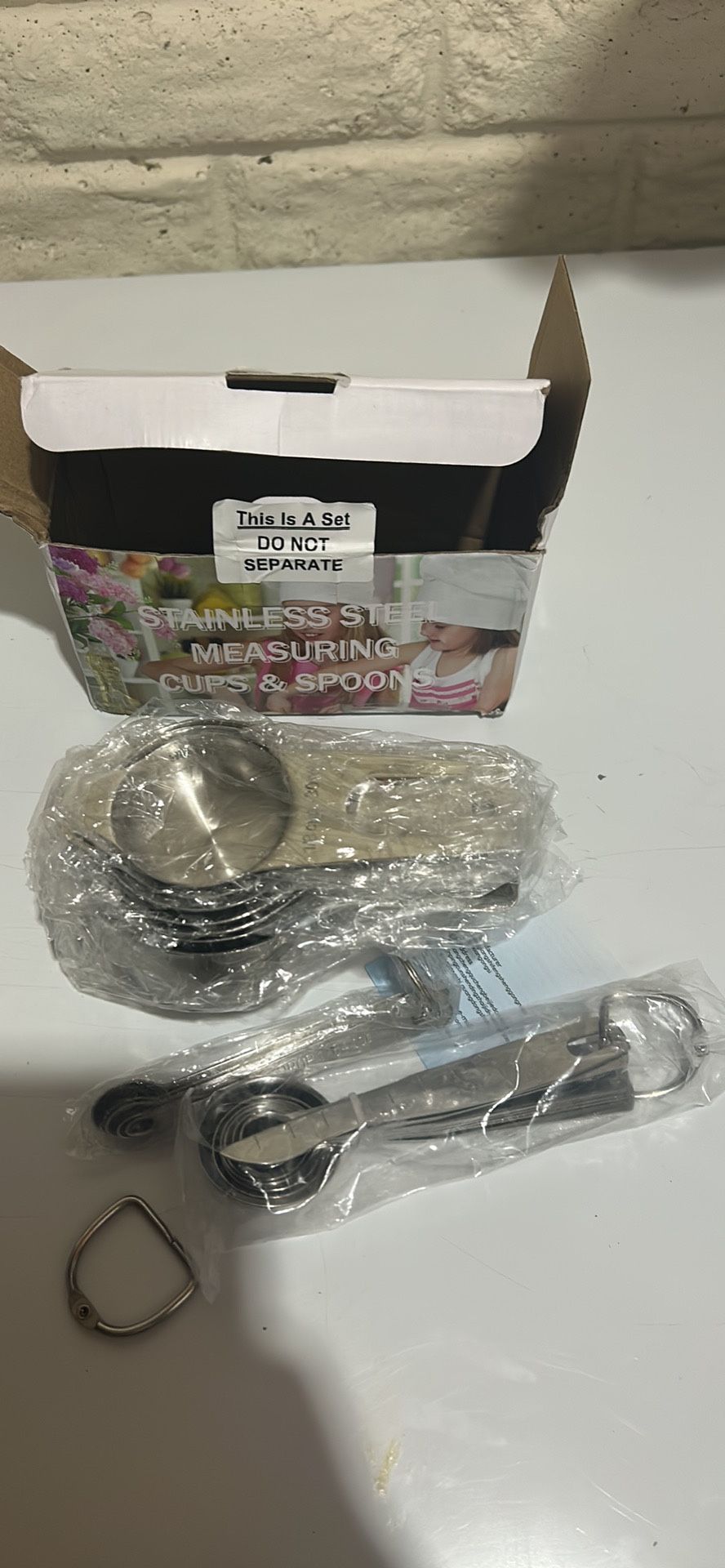 Brand New* Stainless Steel measuring Cups And Spoons