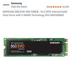 SAMSUNG 860 EVO SSD 500GB - M.2 SATA