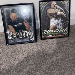 WWF Attitude Era Posters (Billy Gunn + Road Dogg) Framed