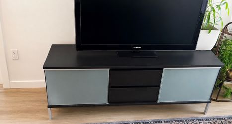 Tv stand and couch
