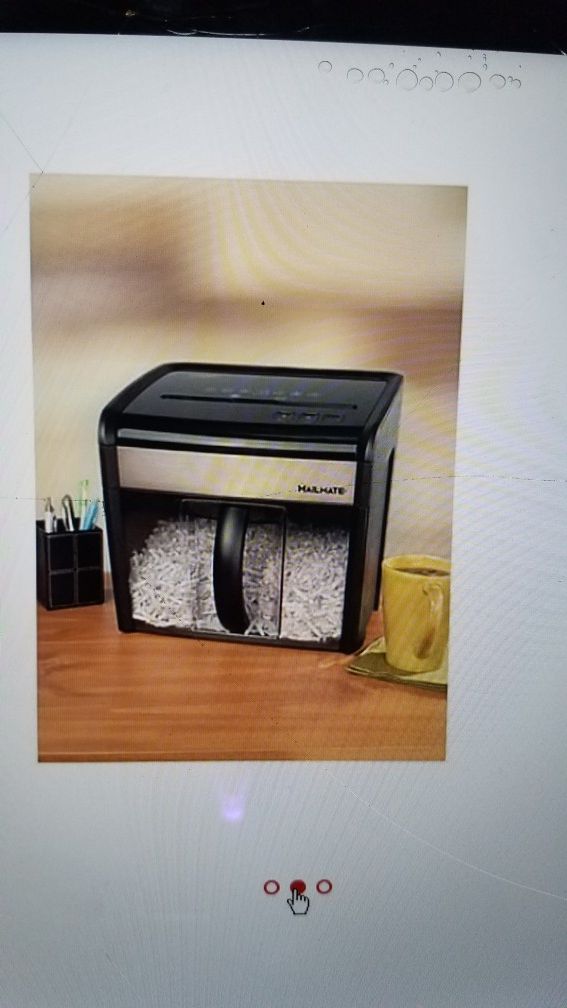 Staples Mailmate 12Sheet CrossCut Commercial Shredder (SPLNXC12M7A