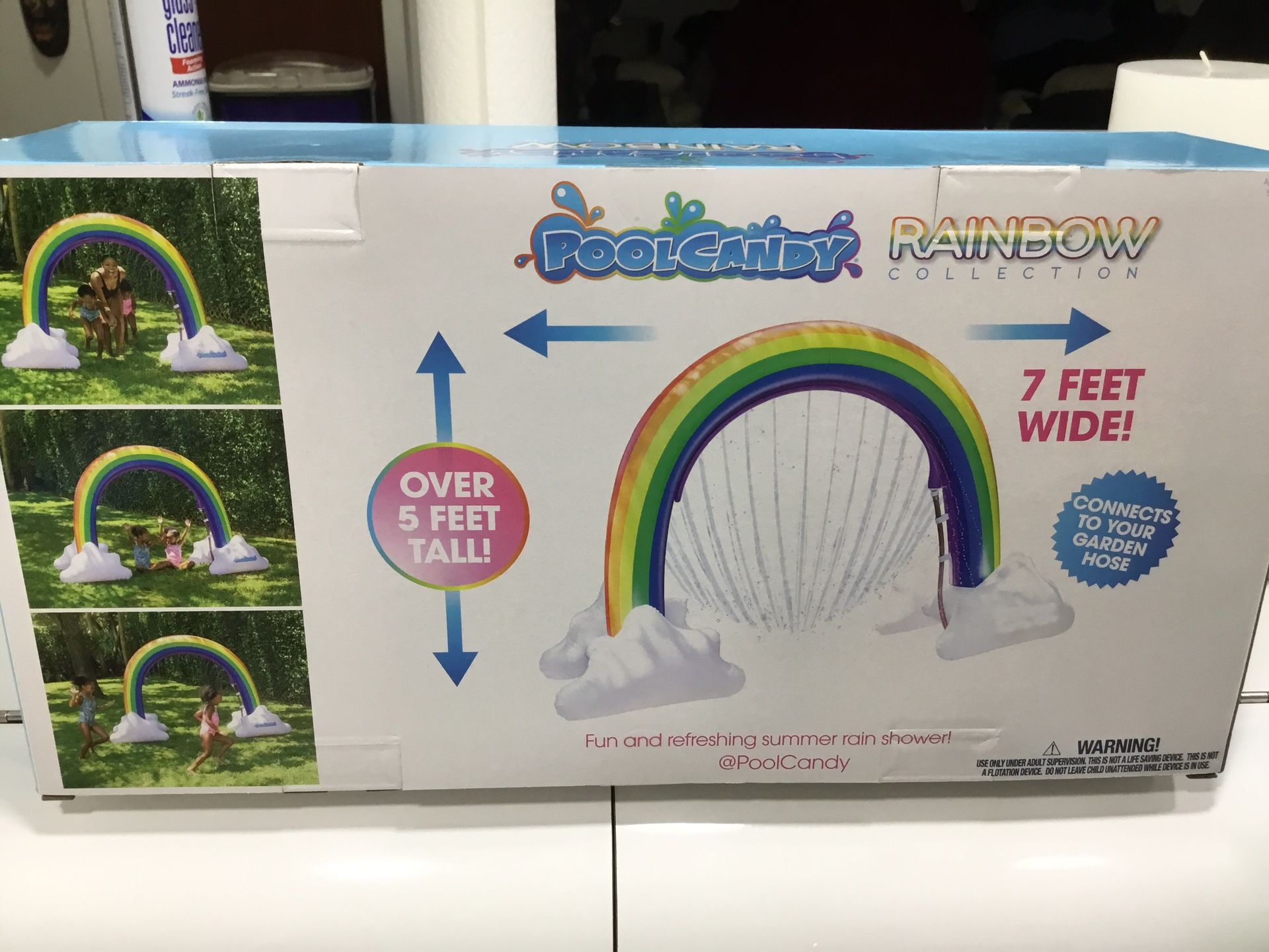 New 6 Ft Rainbow Sprinkler
