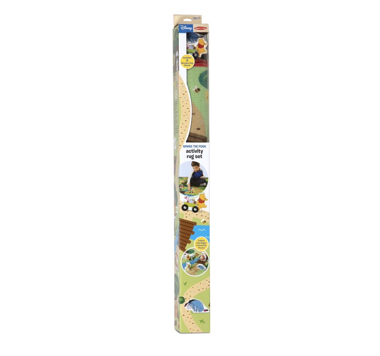 Melissa & Doug Disney Winnie the Pooh Activity Rug Play Set