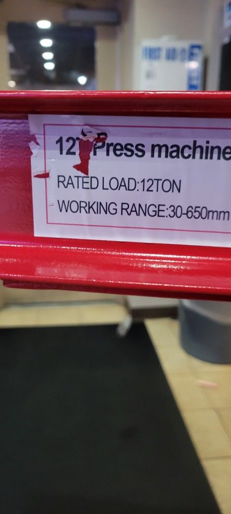 12 Ton Press Frame