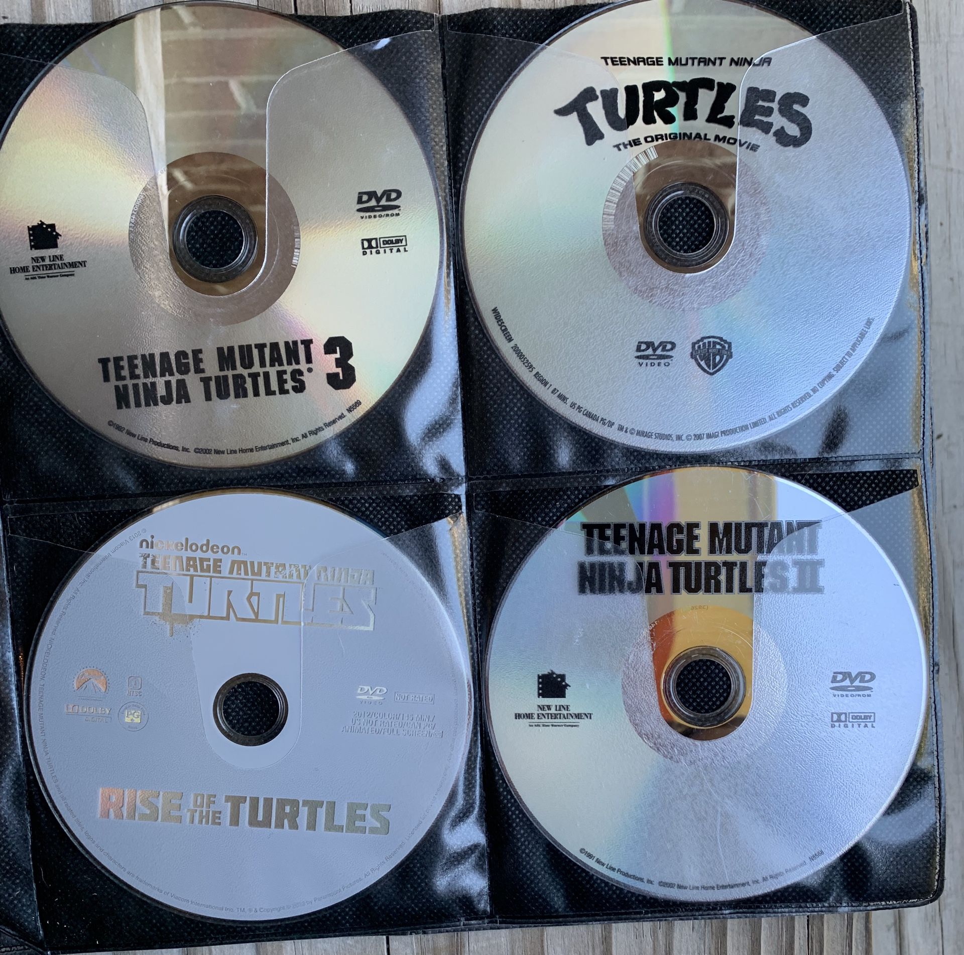 7 TEENAGE MUTANT NINJA TURTLES DVD MOVIES! Selling as a group~ READ BELOW FOR MORE SAVINGS!!