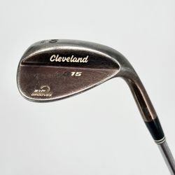 Cleveland CG15 60° .12 Wedge - Stock Shaft Stiff - GP Tour Wrap Grip