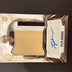 Tyler Shough RPA /199 Rookie Patch Auto 3-Color Saints RC