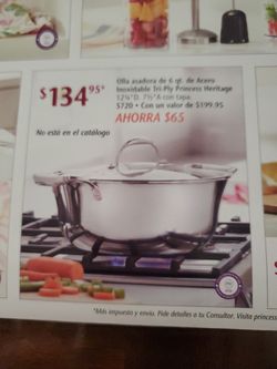 Olla Asadora Tri-ply 6qt Nueva Caja Cerrada Precio Fijo