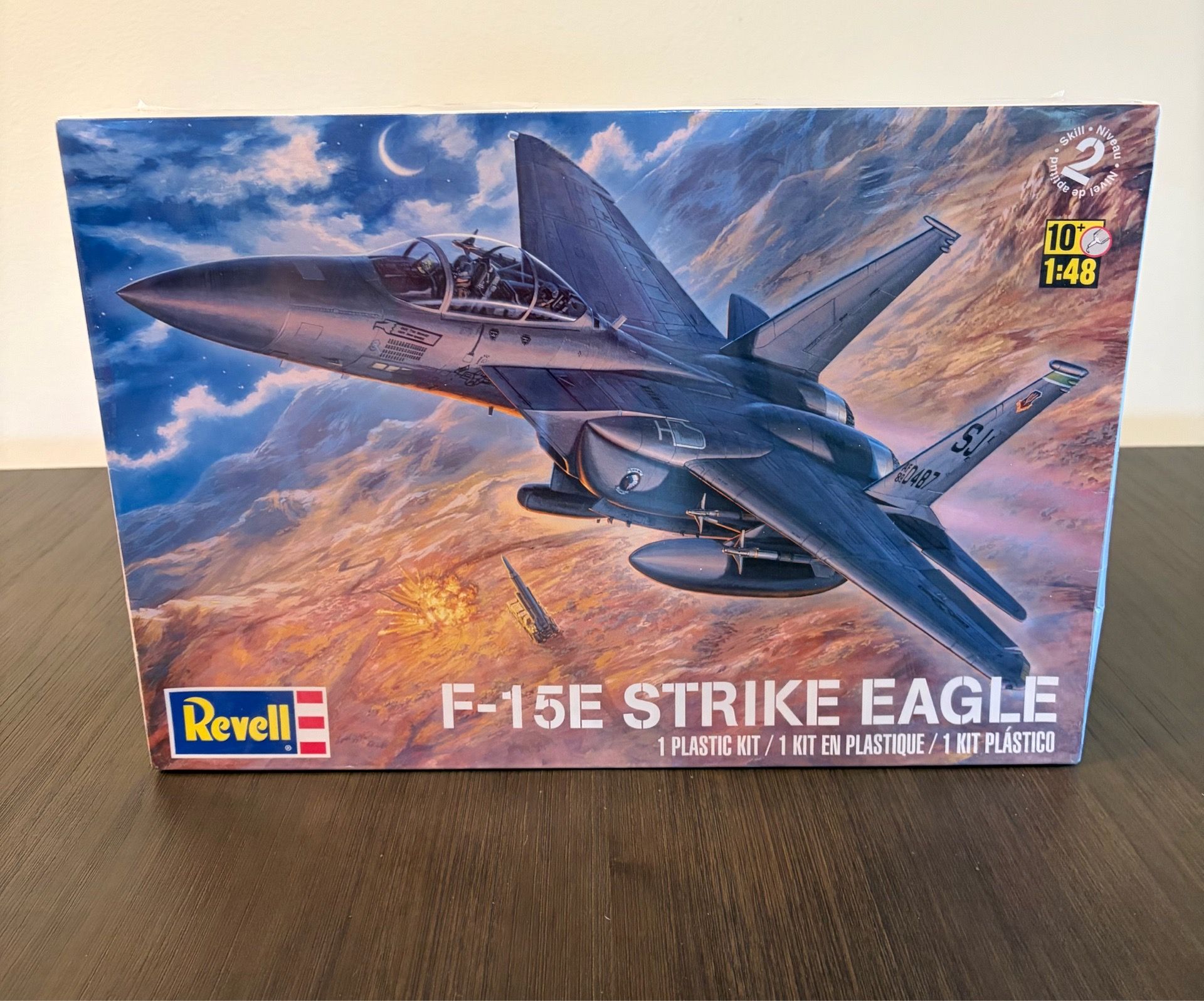 Model Jet Revell 1/48 Scale F-15E Strike Eagle New Sealed