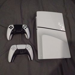 PS5 Slim Disc + Dual Sense Edge Controller 