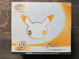 Pokémon TCG: 30th Celebration Pokémon Center Elite Trainer Box